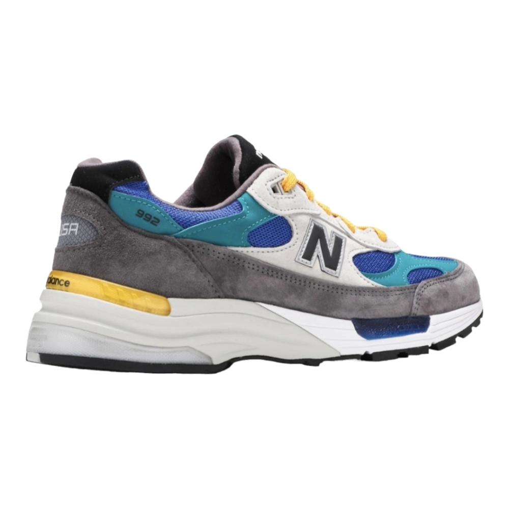 New Balance 992 Made in USA x Billy’s “Grey Blue Teal” Sz 8.5 ✨ Limited Edition✨ - Picture 6 of 10